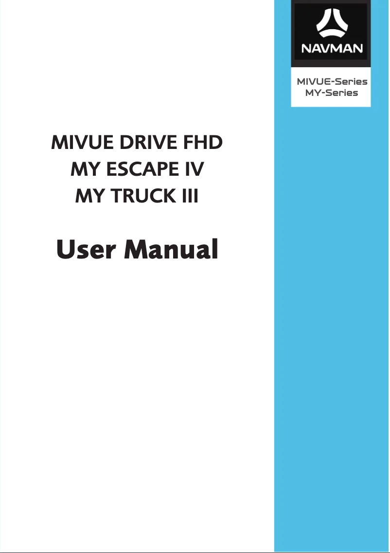 Imagen de la primera página del manual del dispositivo MyTruck III