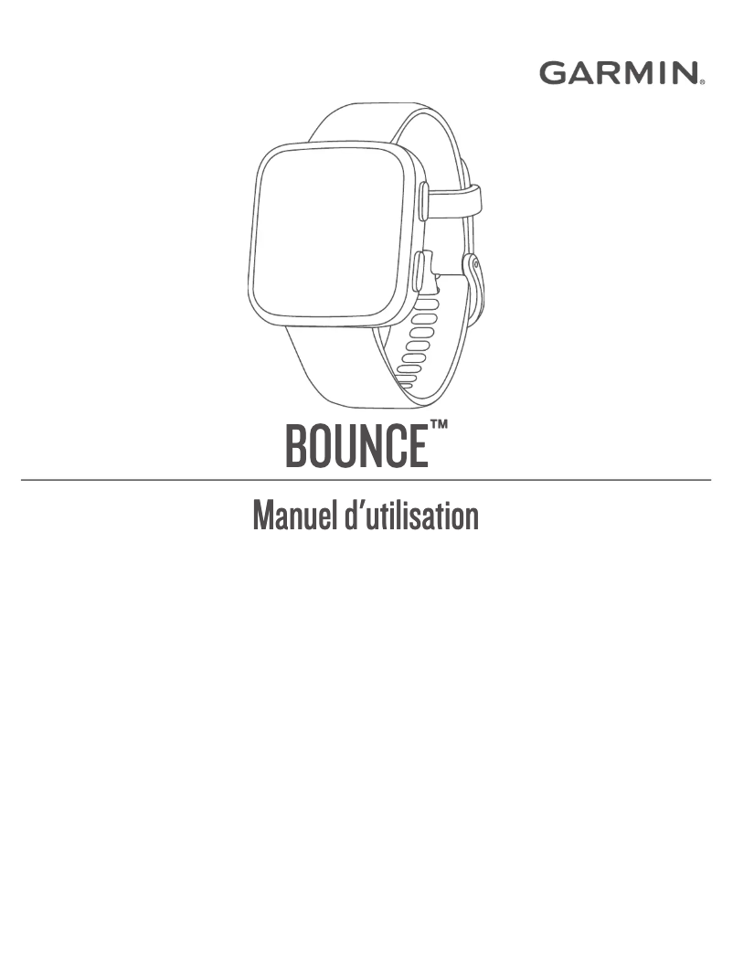 Página 1 del manual Manual de usuario Garmin Bounce