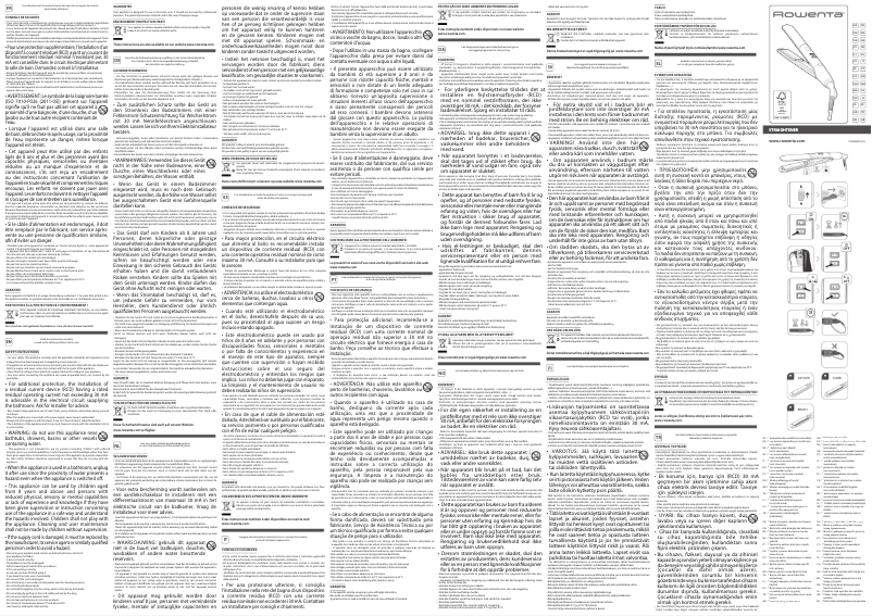 Imagen de la primera página del manual del dispositivo Express Shine SF4630