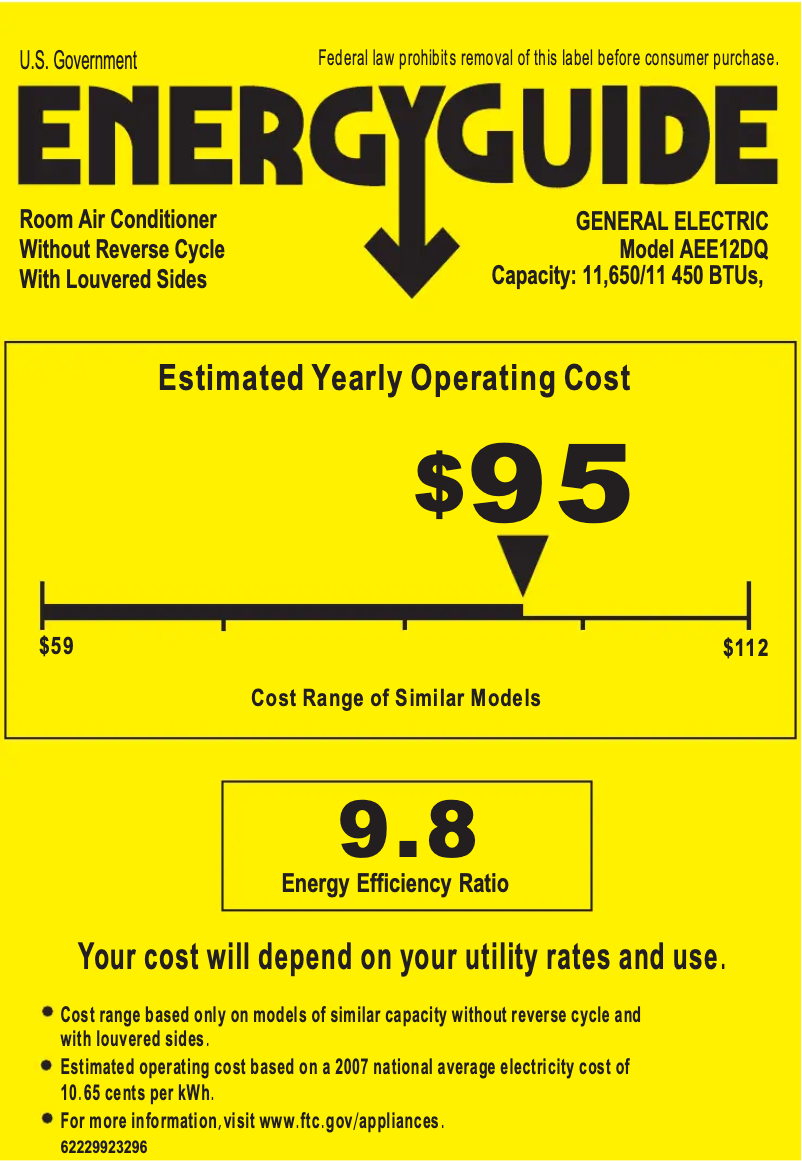 Imagen de la primera página del manual del dispositivo AEE12DQ