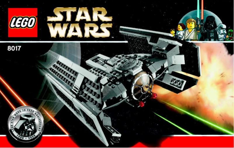 Página 1 del manual Manual de usuario Lego Star Wars 8017