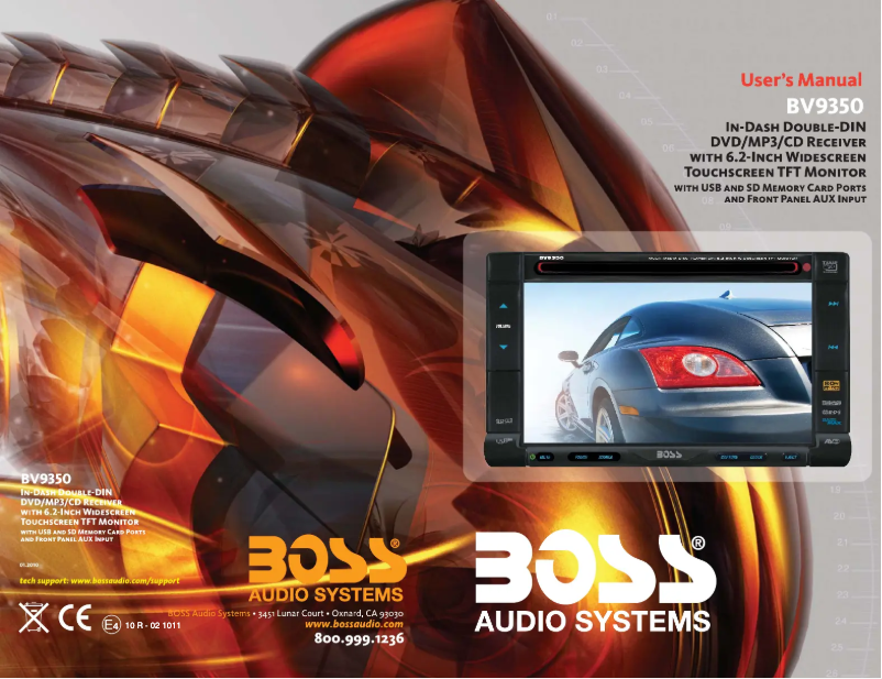 Imagen de la primera página del manual del dispositivo BV9350