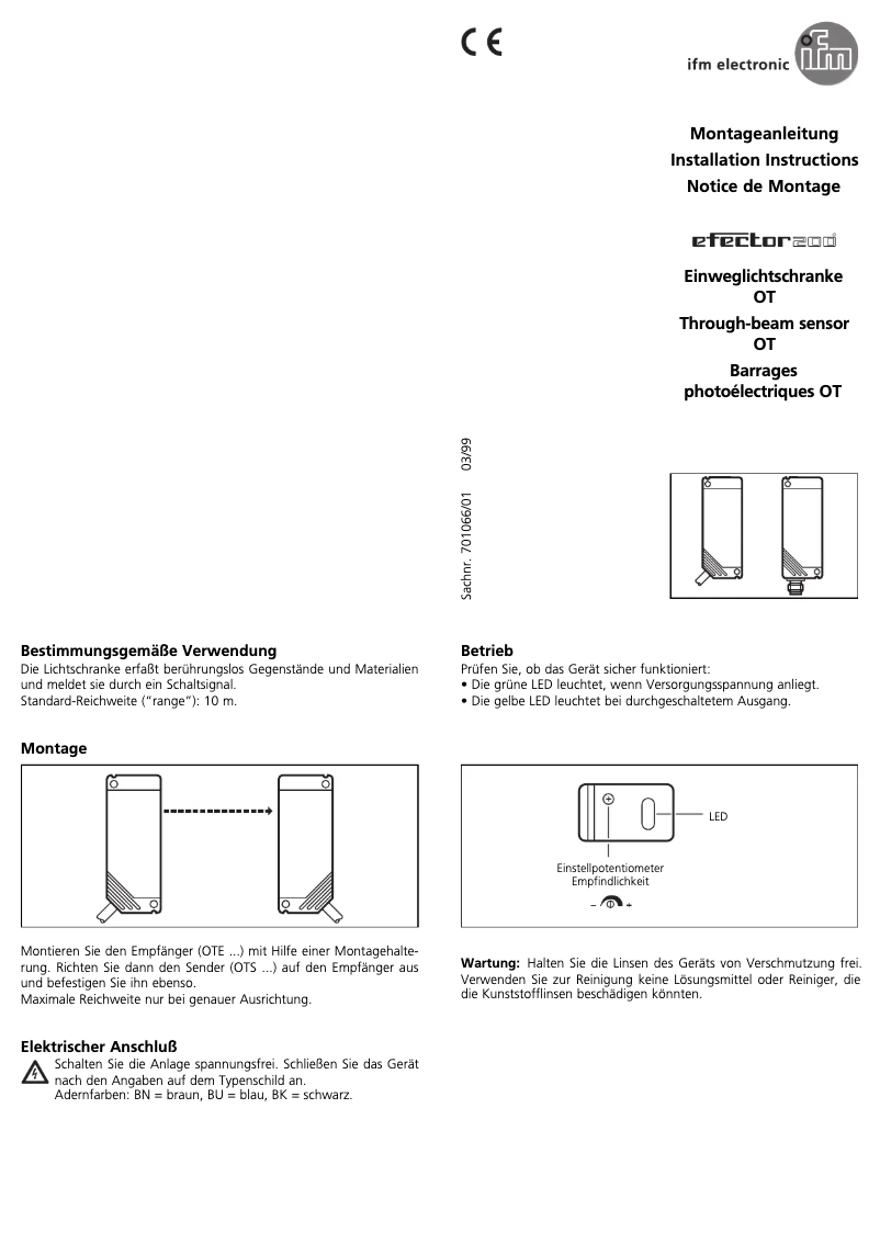 Imagen de la primera página del manual del dispositivo OT5009