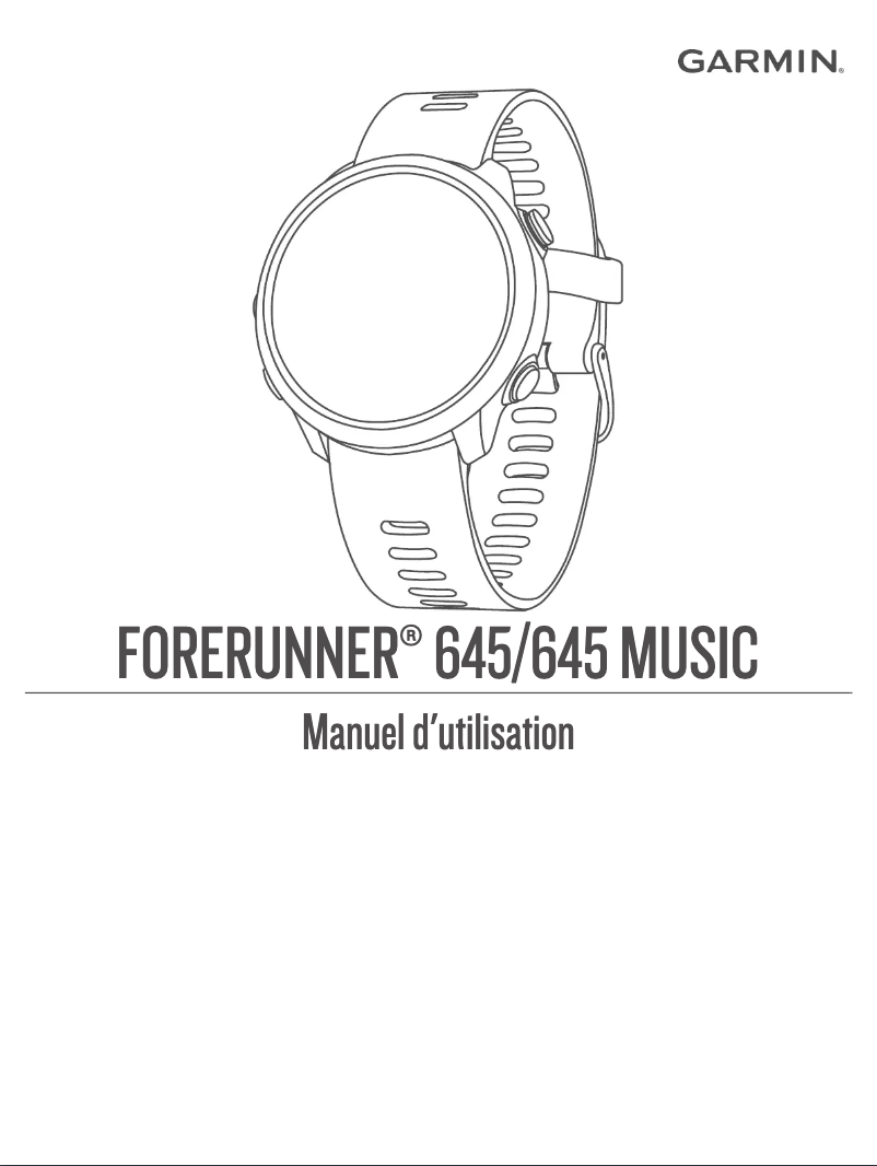 Página nº 1 - Manual de usuario Garmin Forerunner 645