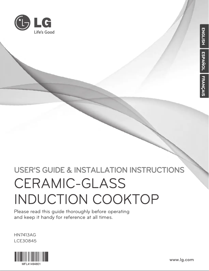 Página nº 1 - Manual de usuario LG LCE30845