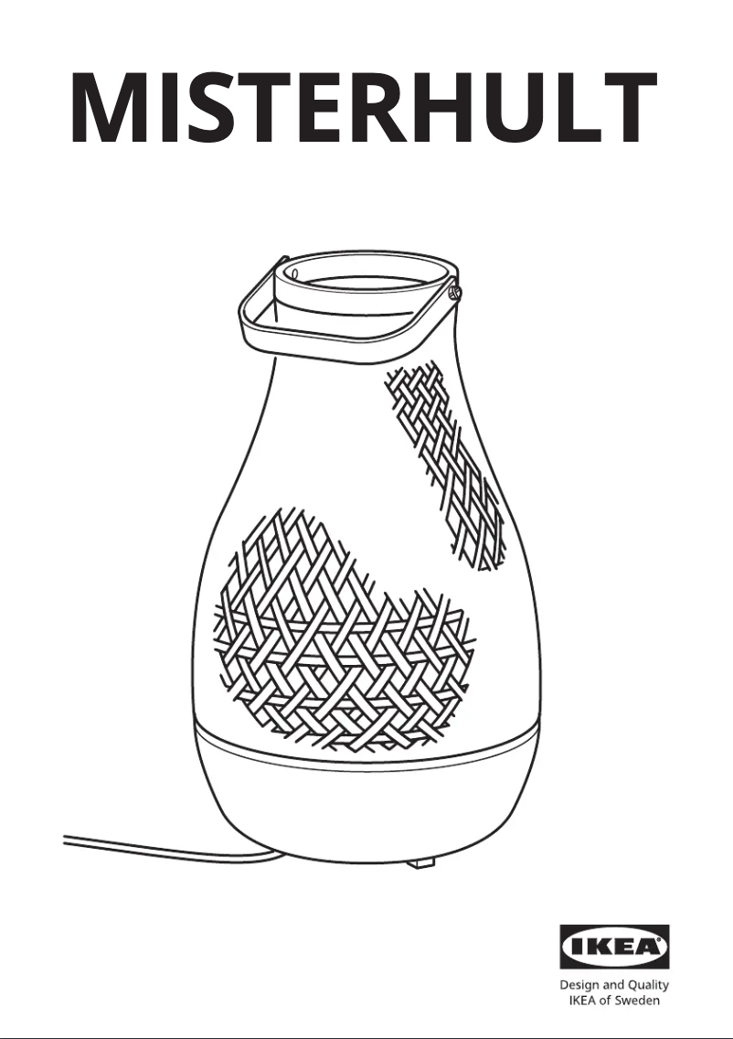 Imagen de la primera página del manual del dispositivo MISTERHULT 504.376.31