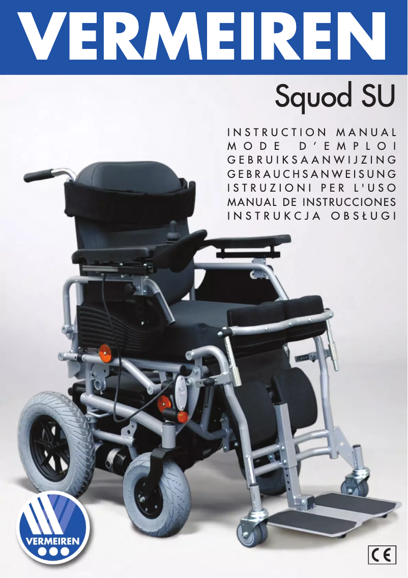 Imagen de la primera página del manual del dispositivo Squod SU