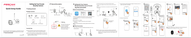 Página nº 1 - Manual de usuario Foscam G4C