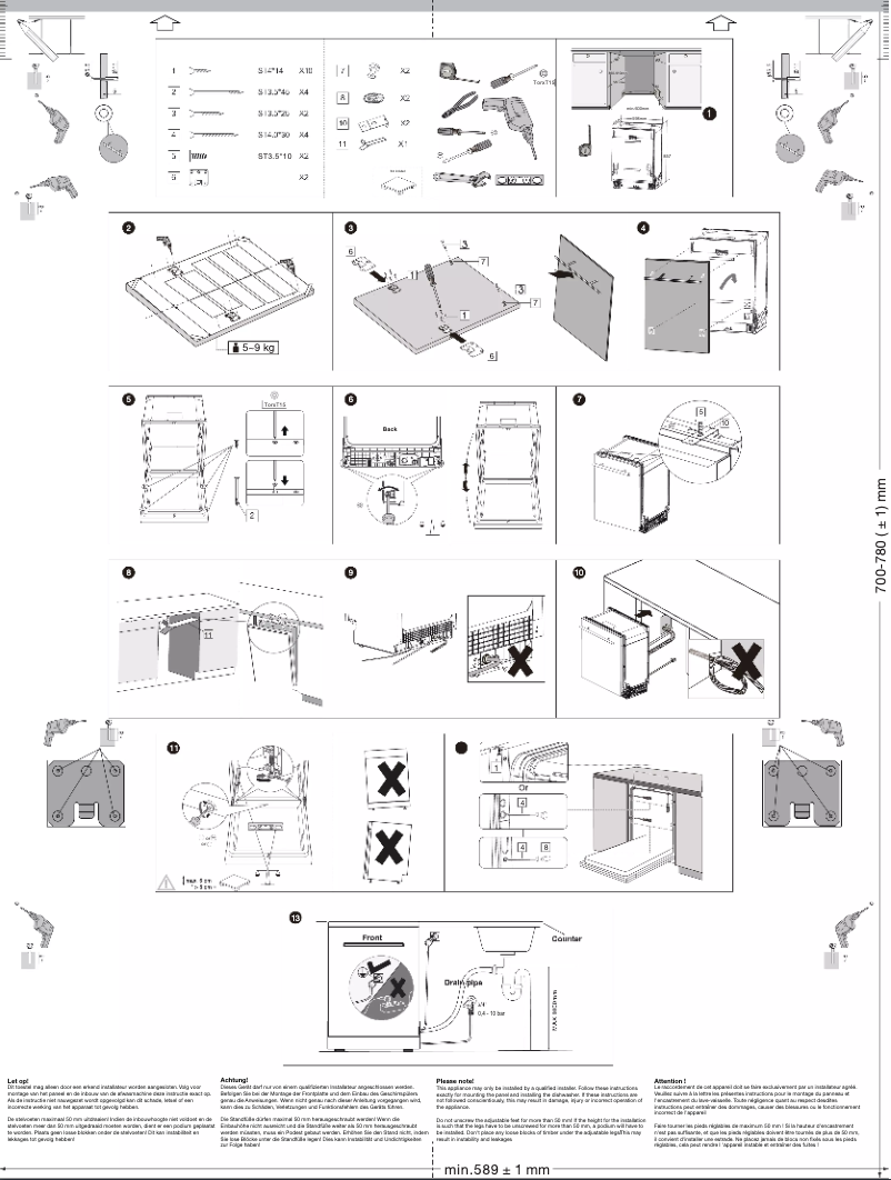 Imagen de la primera página del manual del dispositivo VW744HM