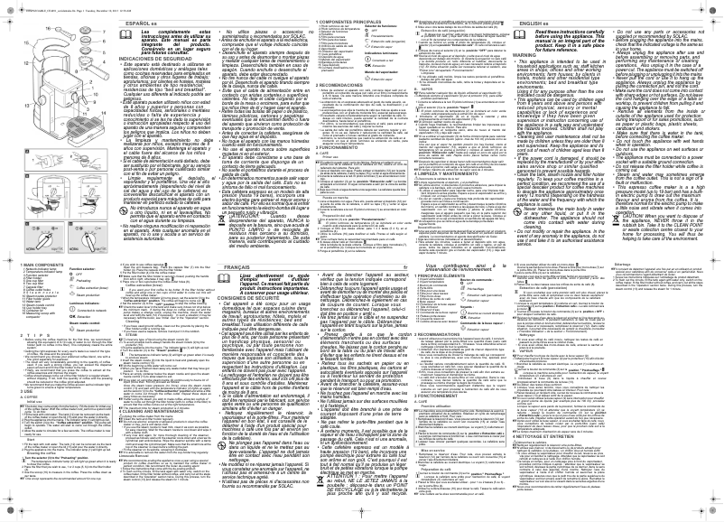 Imagen de la primera página del manual del dispositivo CE4491