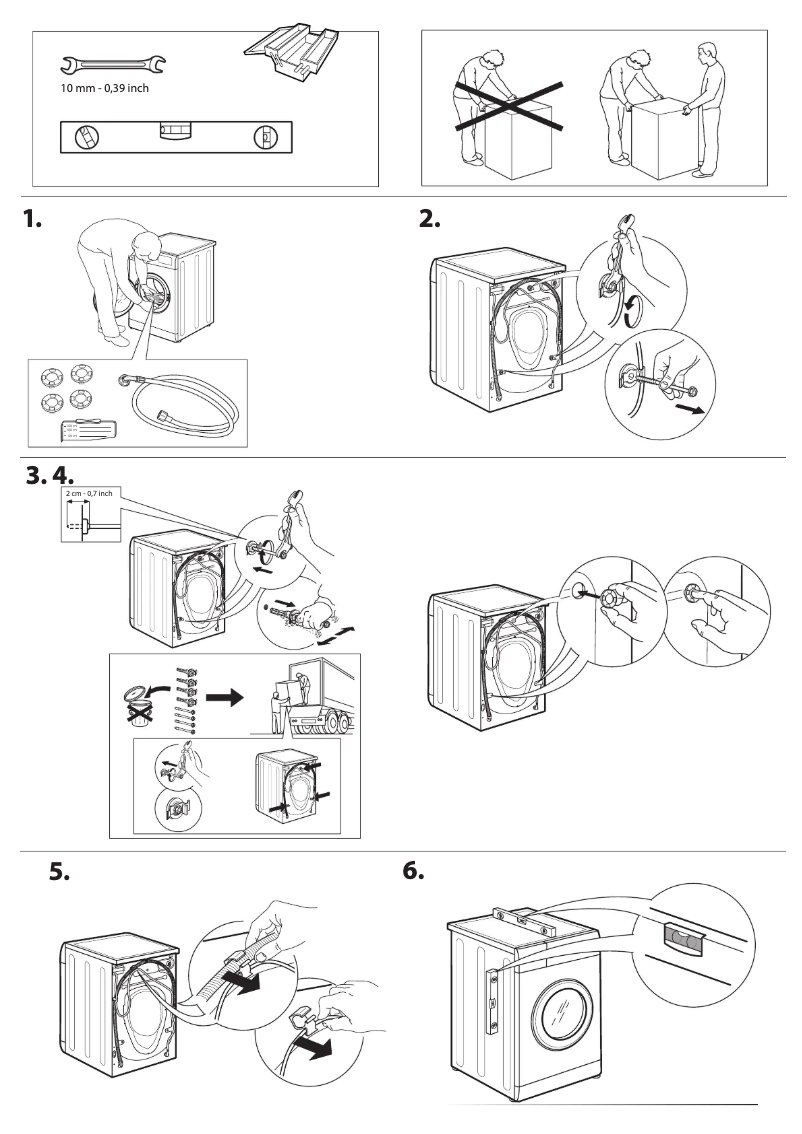 Imagen de la primera página del manual del dispositivo Ecotime IWSC 61251 W UK