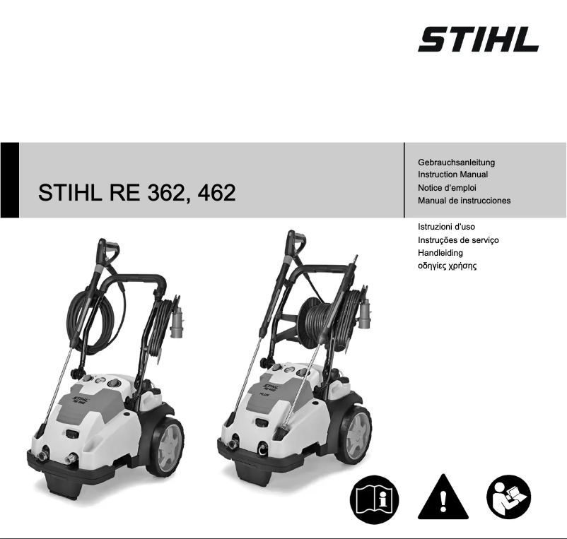 Página 1 del manual Manual de usuario Stihl RE 462