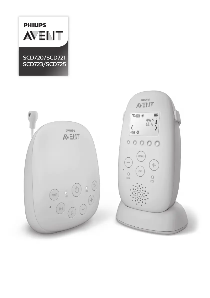 Página 1 del manual Manual de usuario Philips AVENT SCD725