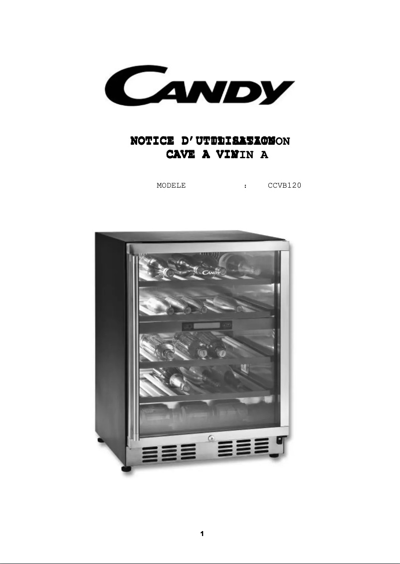 Imagen de la primera página del manual del dispositivo CCVB 120