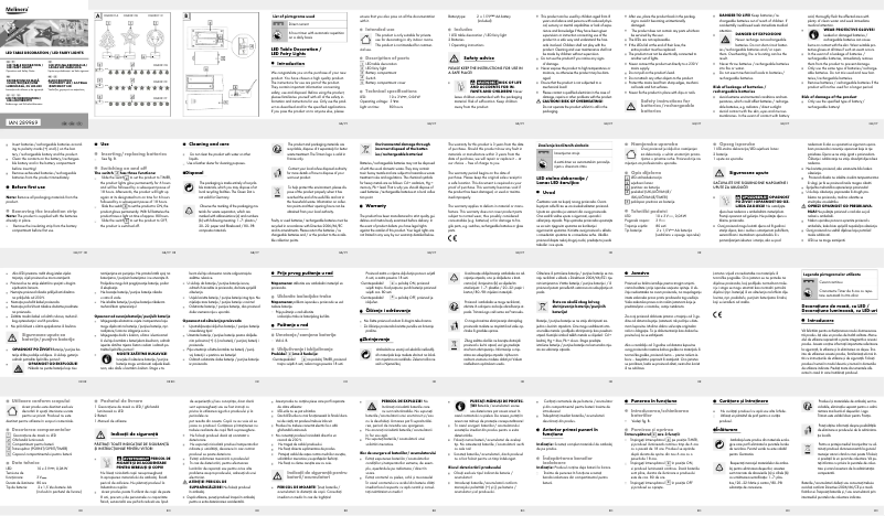 Imagen de la primera página del manual del dispositivo IAN 289969