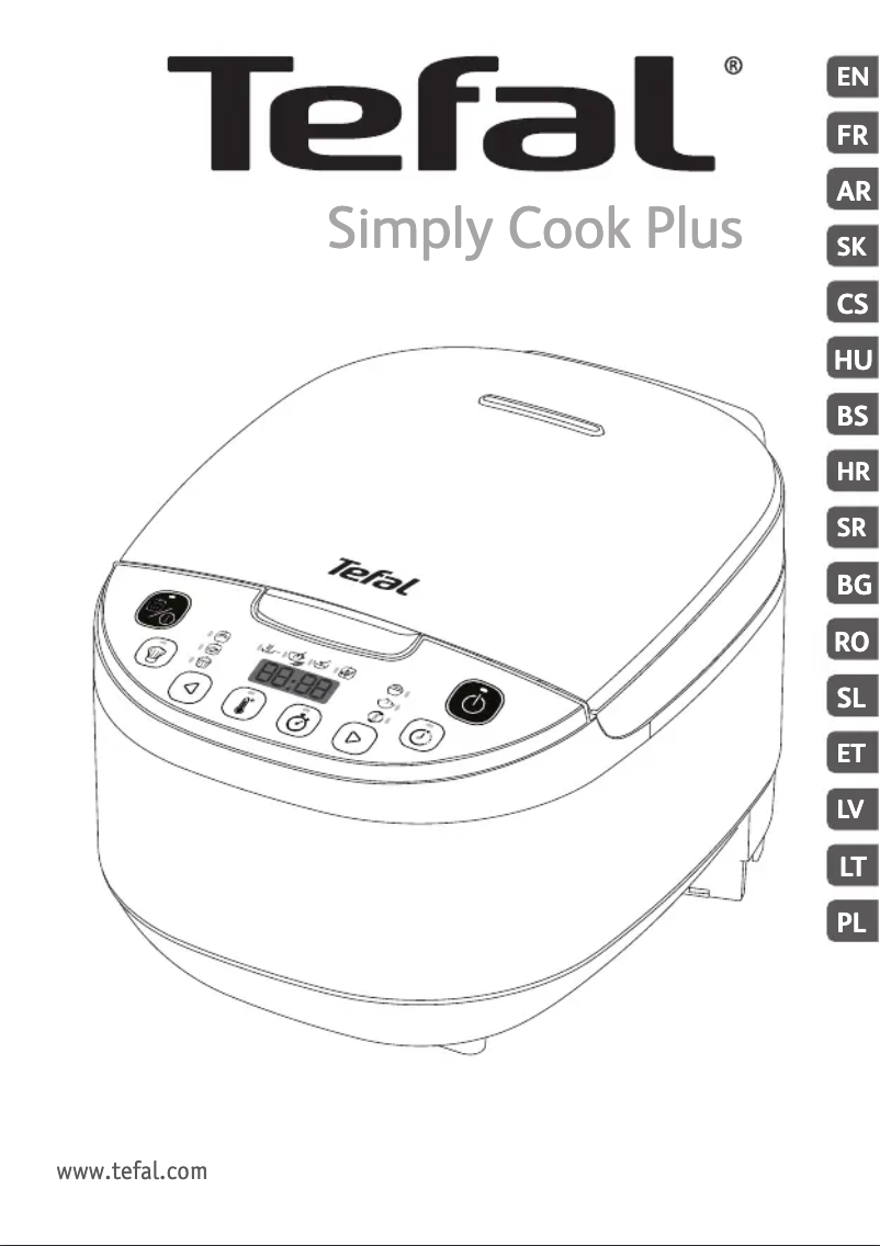 Página 1 del manual Manual de usuario Tefal Simply Cook Plus RK6221