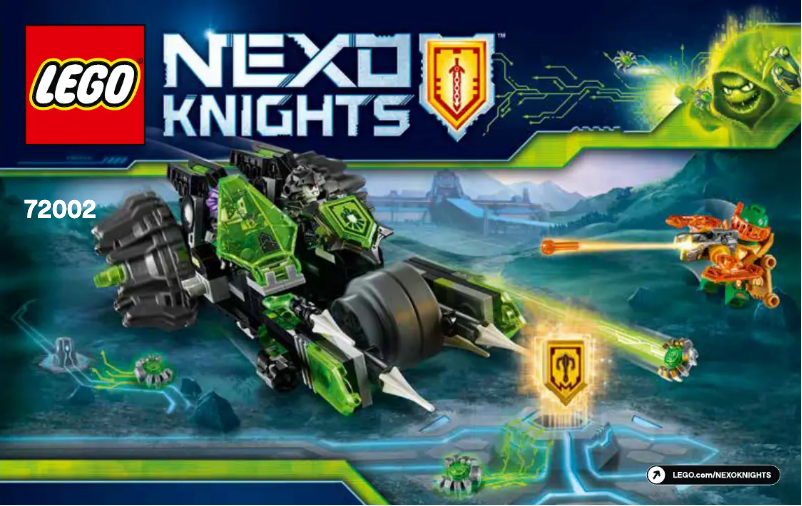 Página 1 del manual Manual de usuario Lego Nexo Knights 72002
