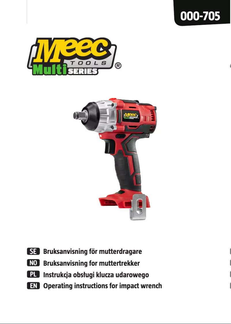 Página 1 del manual Manual de usuario Meec Tools 000-705