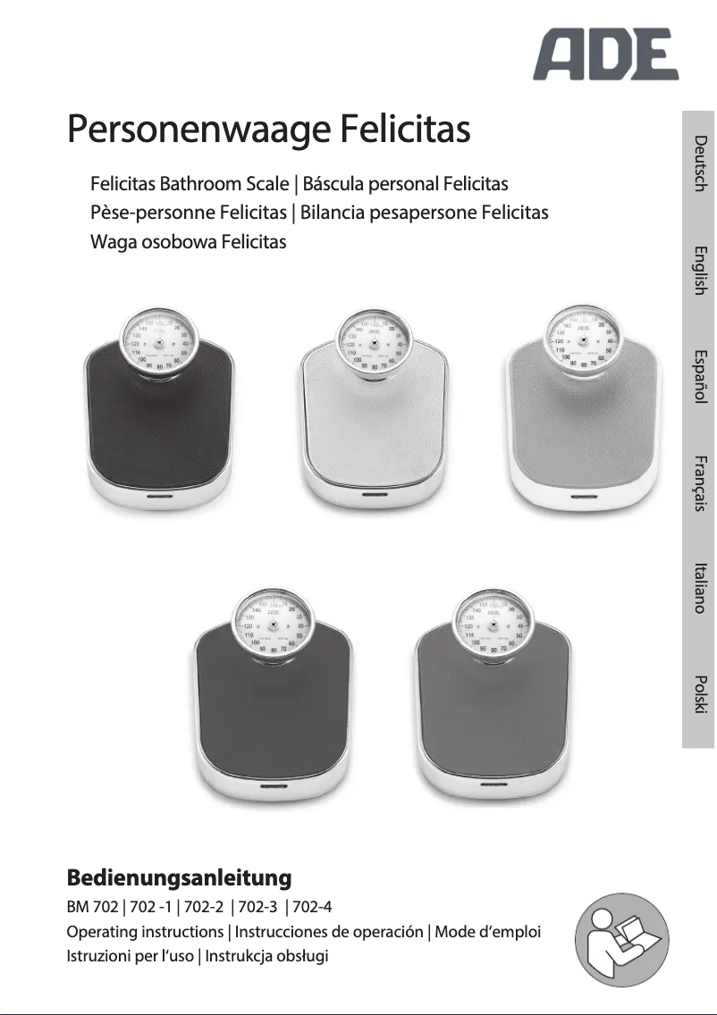 Imagen de la primera página del manual del dispositivo BM 702