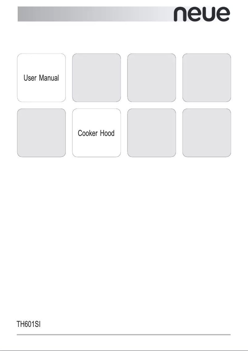 Página 1 del manual Manual de usuario Neue TH601SI