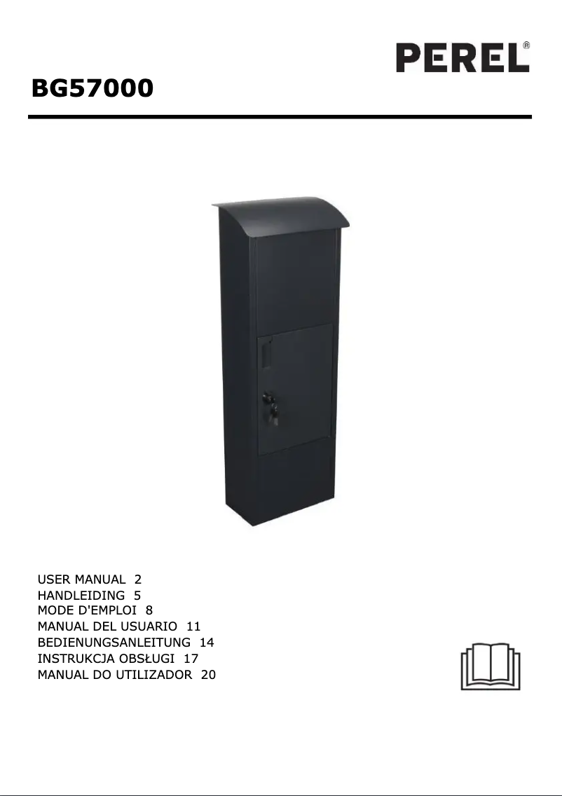 Página 1 del manual Manual de usuario Perel BG57000