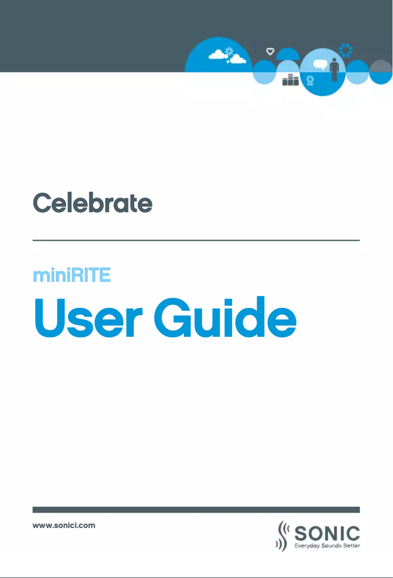 Imagen de la primera página del manual del dispositivo CL100 MNR Celebrate