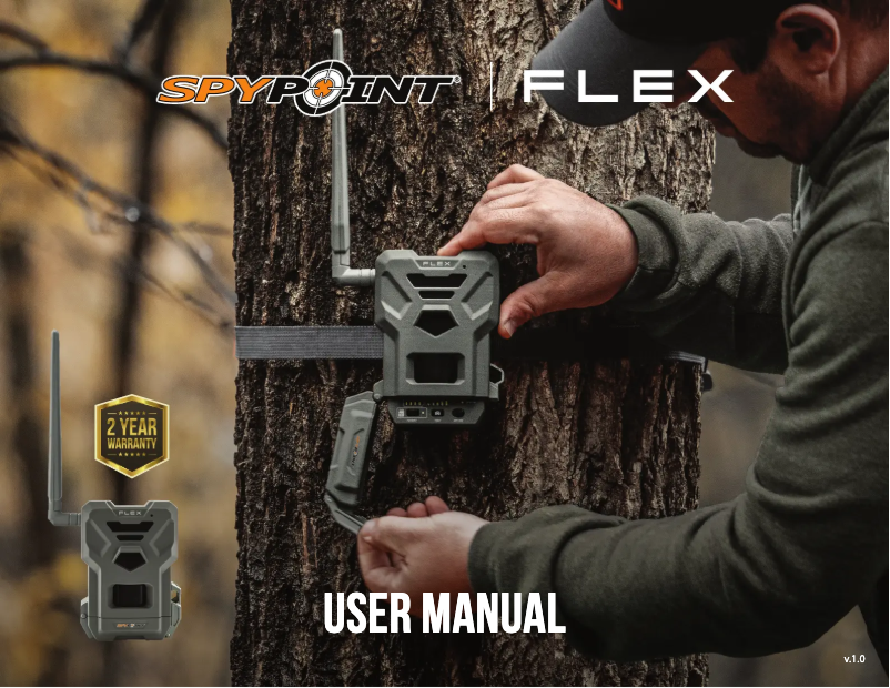 Página 1 del manual Manual de usuario Spypoint FLEX-G36