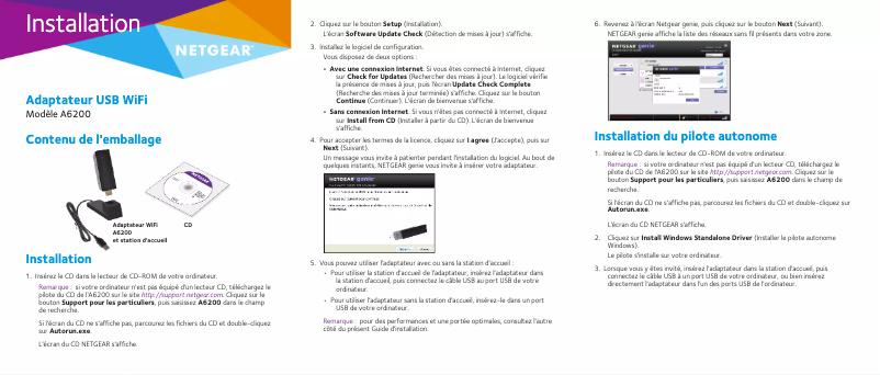 Imagen de la primera página del manual del dispositivo A6200