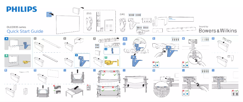 Imagen de la primera página del manual del dispositivo 55OLED935