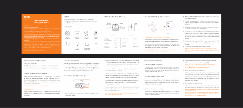 Página nº 1 - Manual de usuario myGEKOgear X10016G