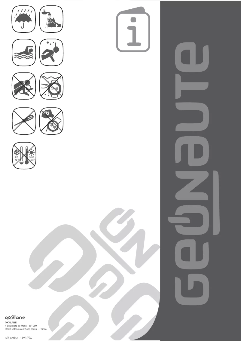 Imagen de la primera página del manual del dispositivo ONtime 520S