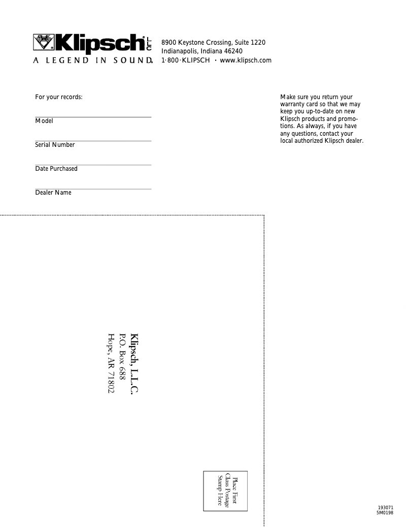 Imagen de la primera página del manual del dispositivo KSW-200