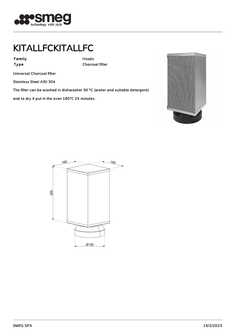 Imagen de la primera página del manual del dispositivo KITALLFC