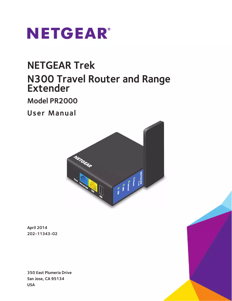 Página 1 del manual Manual de usuario Netgear PR2000
