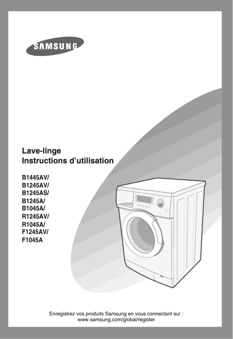 Imagen de la primera página del manual del dispositivo B1245V