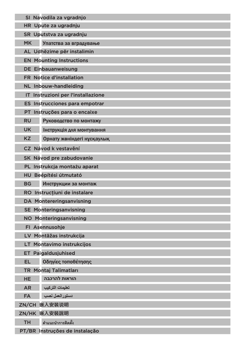 Imagen de la primera página del manual del dispositivo NRKI418FA0