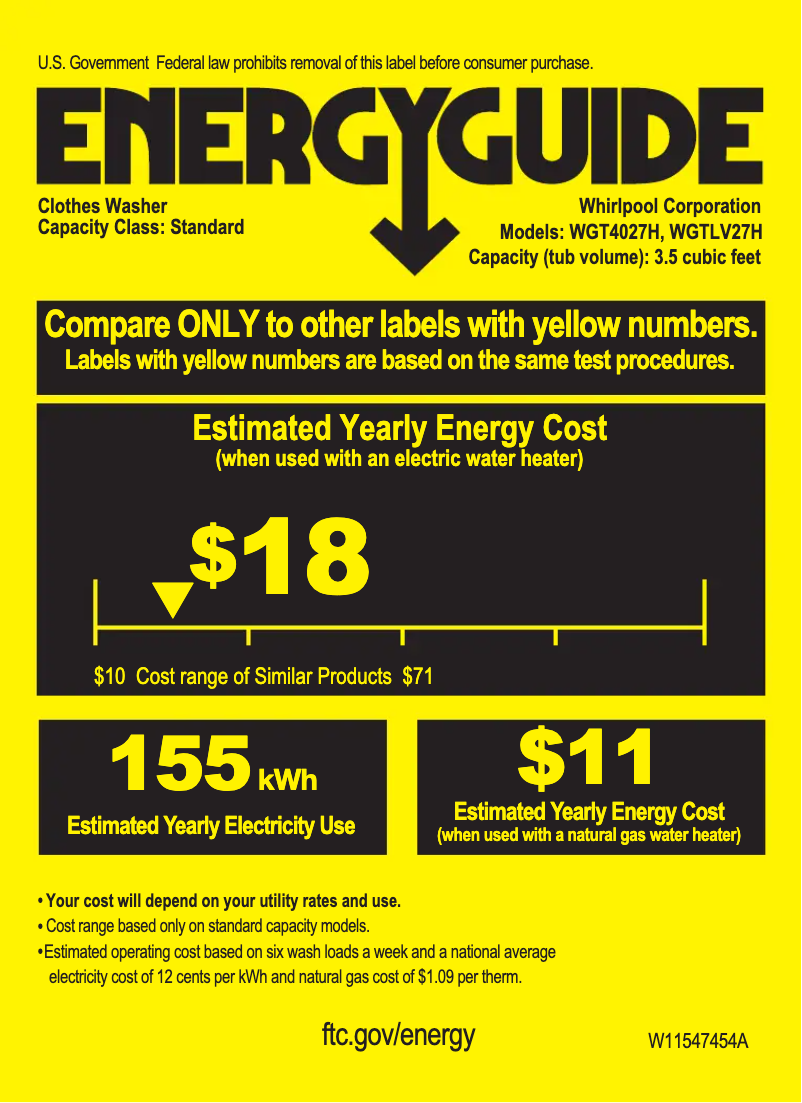 Imagen de la primera página del manual del dispositivo WGTLV27HW