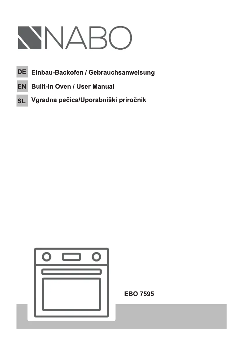 Página 1 del manual Manual de usuario Nabo EBO 7595