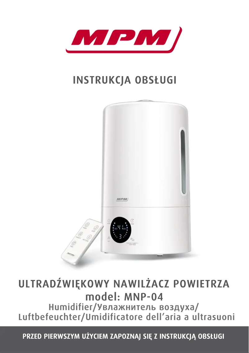 Página 1 del manual Manual de usuario MPM MNP-04