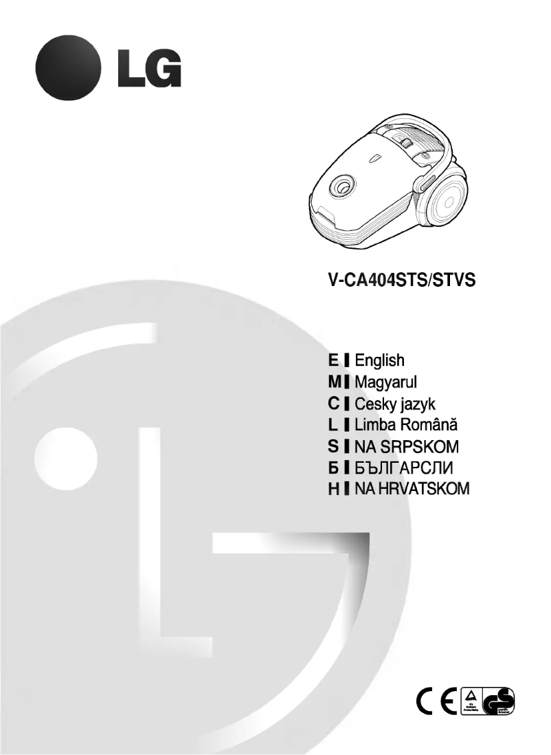 Página 1 del manual Manual de usuario LG V-CA404STV