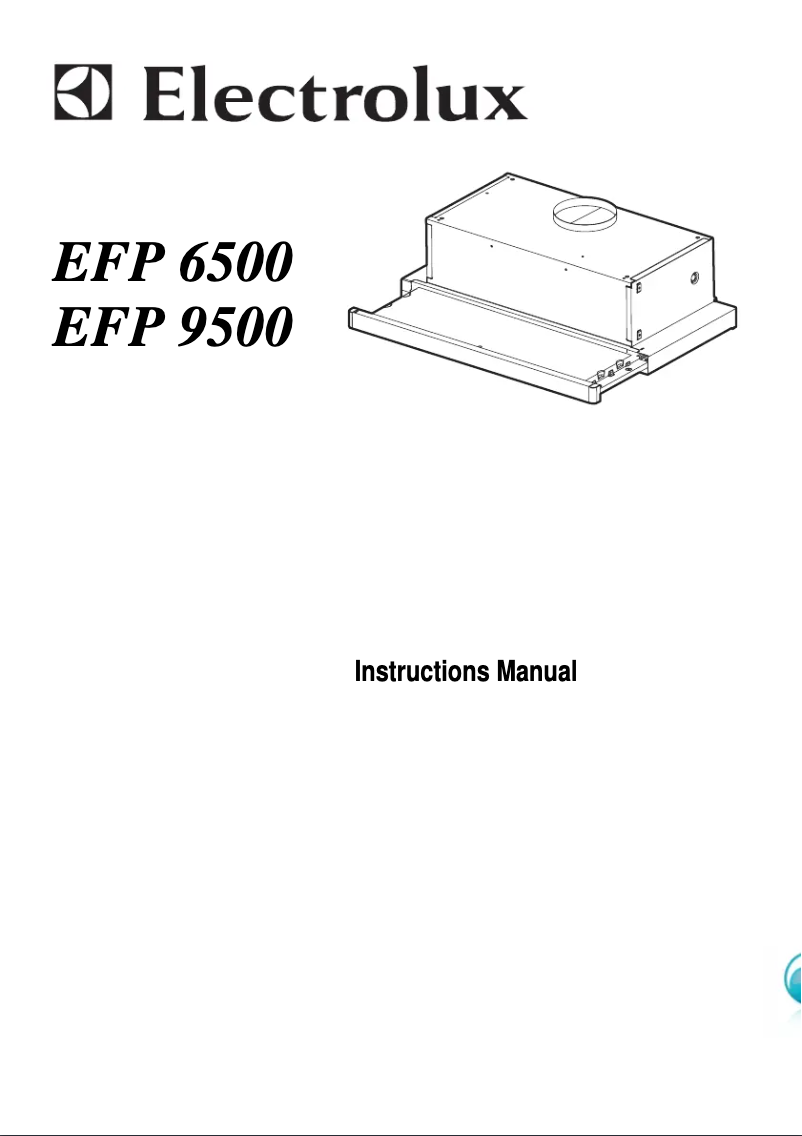 Imagen de la primera página del manual del dispositivo EFP9500XA