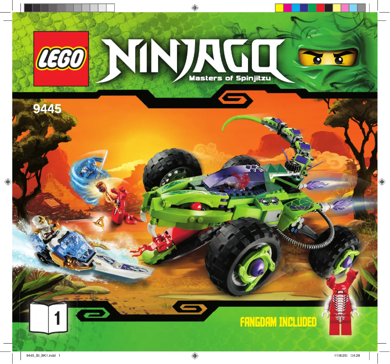 Página 1 del manual Manual de usuario Lego Fangpyre Truck Ambush