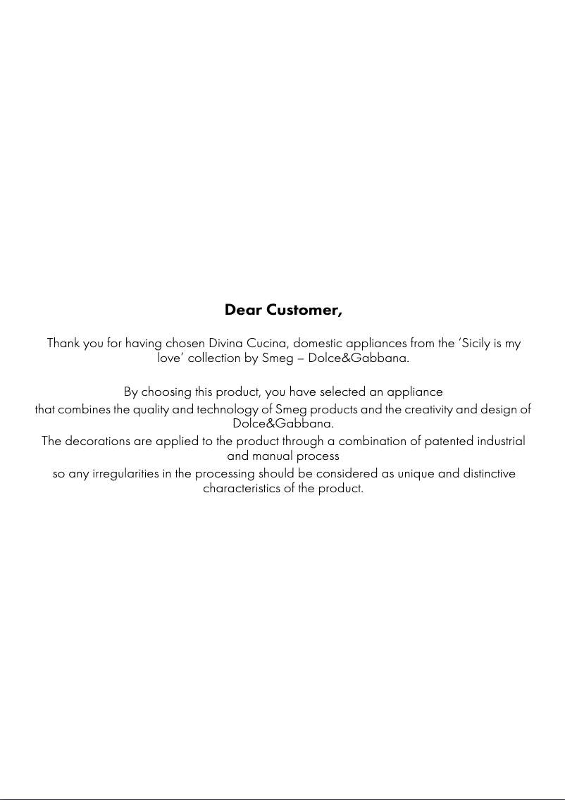 Página nº 1 - Manual de usuario Smeg FAB28URDGM3