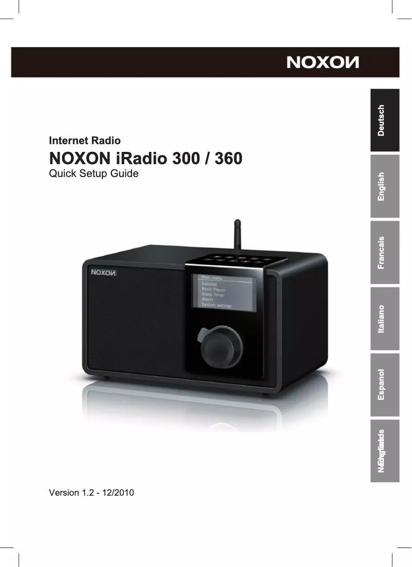 Página 1 del manual Manual de usuario Terratec Noxon iRadio 300