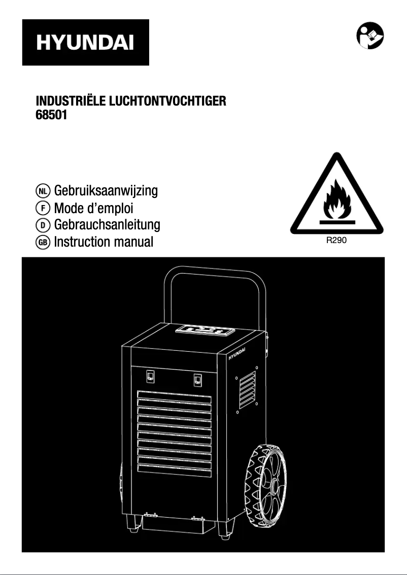 Imagen de la primera página del manual del dispositivo 68501