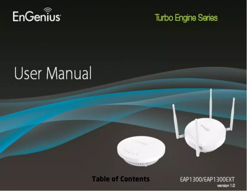 Imagen de la primera página del manual del dispositivo EAP1300EXT
