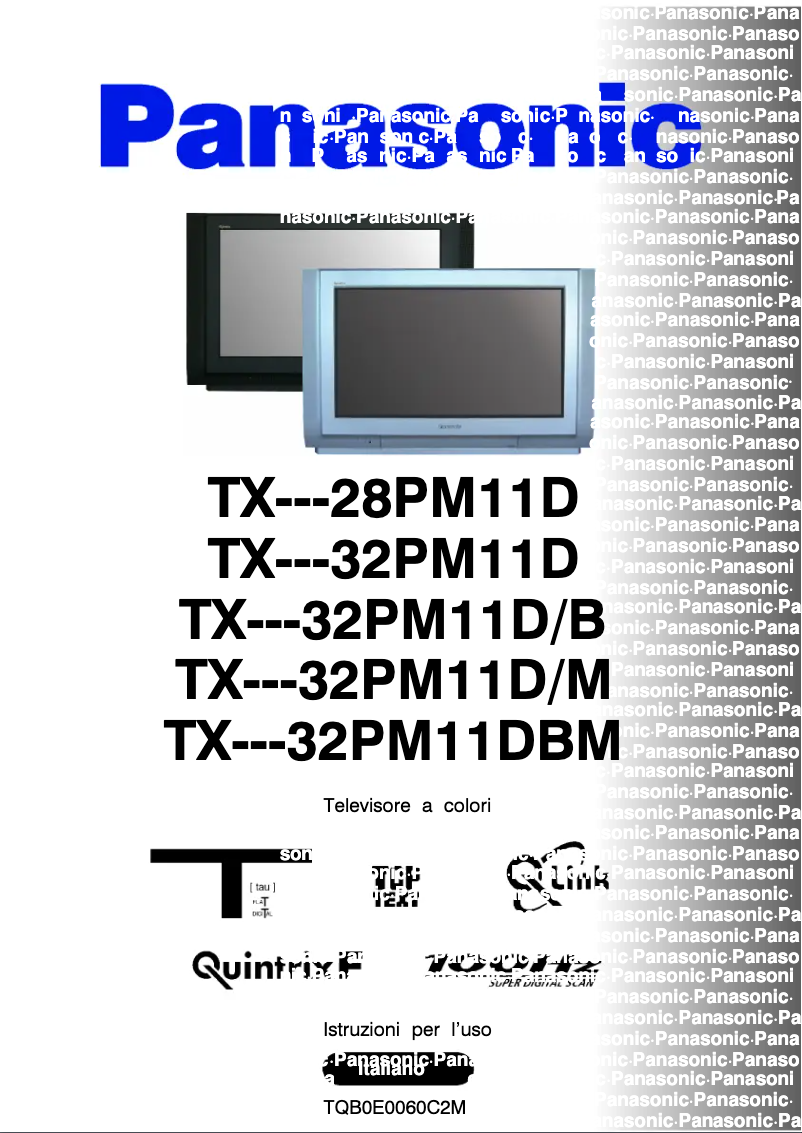 Página nº 1 - Manual de usuario Panasonic TX-32PM11DM
