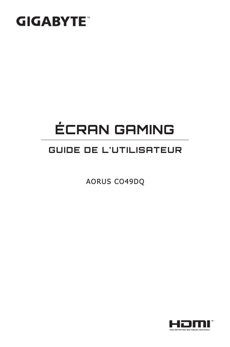 Imagen de la primera página del manual del dispositivo CO49DQ