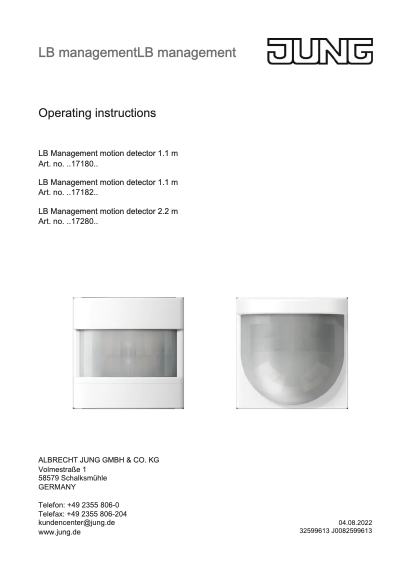 Imagen de la primera página del manual del dispositivo LS17180WU