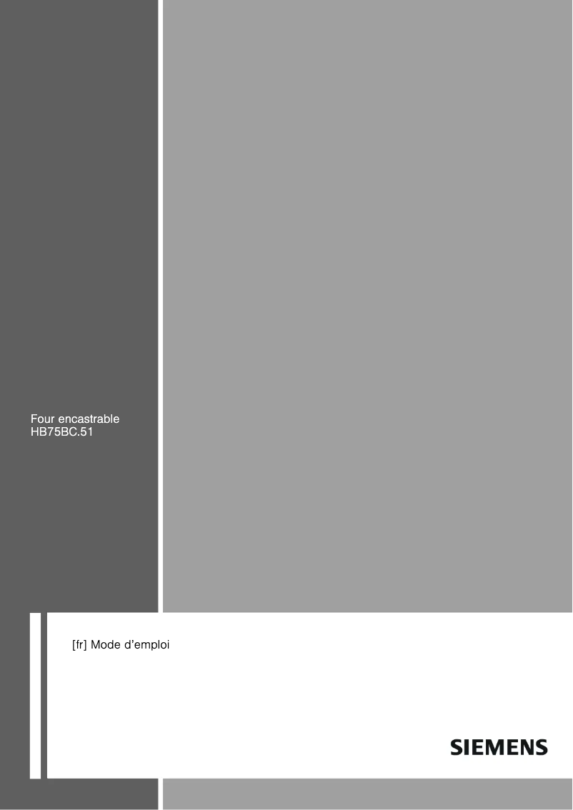 Imagen de la primera página del manual del dispositivo HB75BC551F